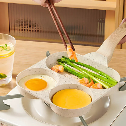 28cm aluminium alloy Japanese frying pan with non-stick coating and composite bottom