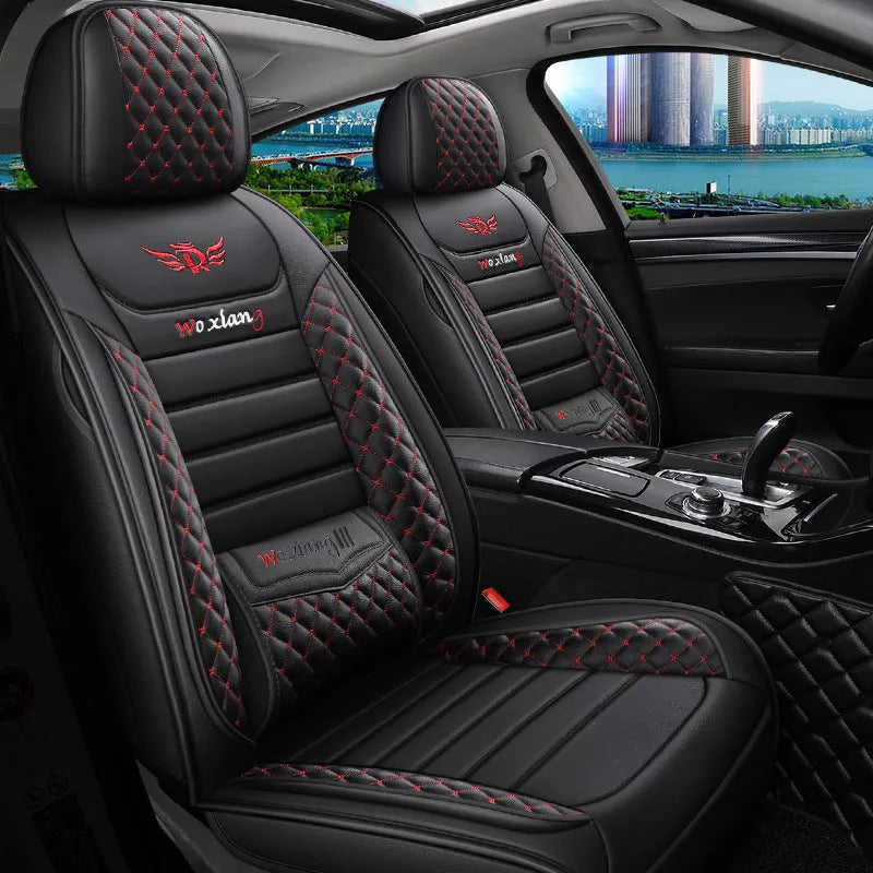 Five Four Seasons seat cushion with leather exterior and high elastic sponge filler, dimensions 65x55x25cm