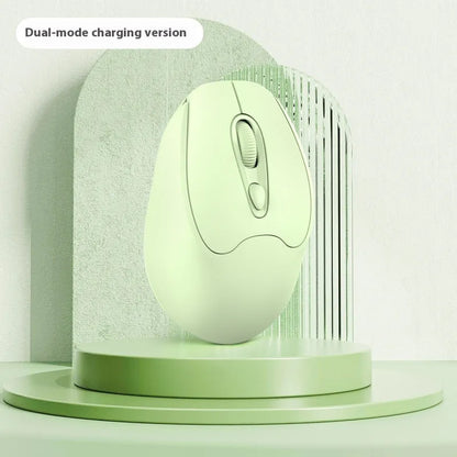 Dual-mode Bluetooth wireless mouse in multiple colours with quiet click operation