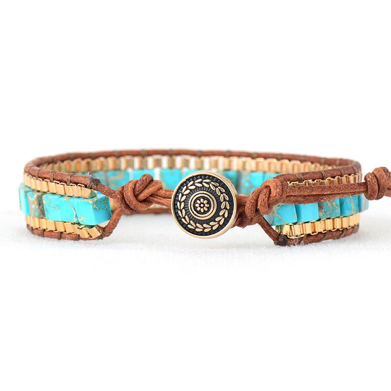 Hhomeenjoy Handcrafted Leather Bracelet: Timeless Style for Any Occasion