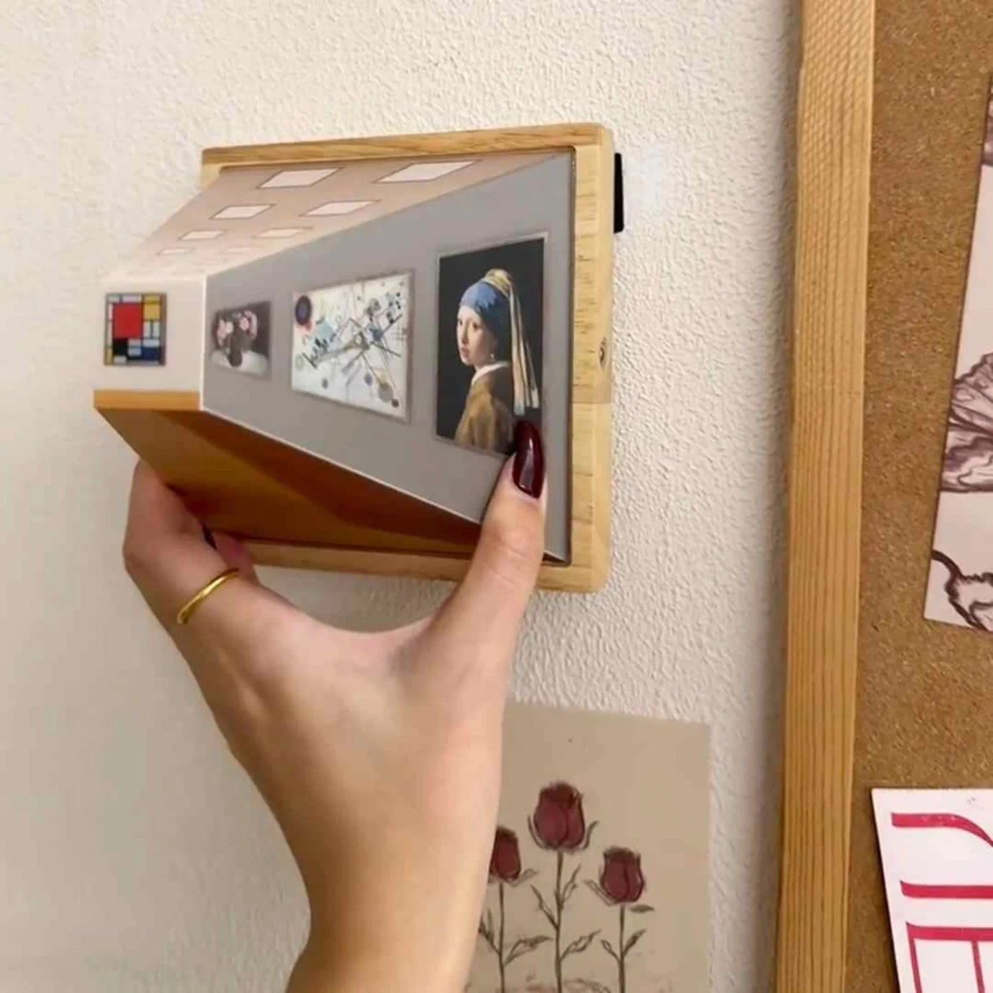 3D Illusion LED Night Light with hand-painted illustrations, perfect for home decor or as a unique gift.