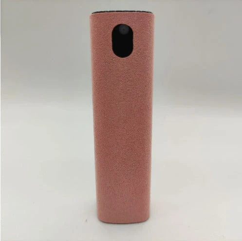 2-in-1 screen cleaner kit with microfiber cloth for dust and fingerprint removal on electronic devices