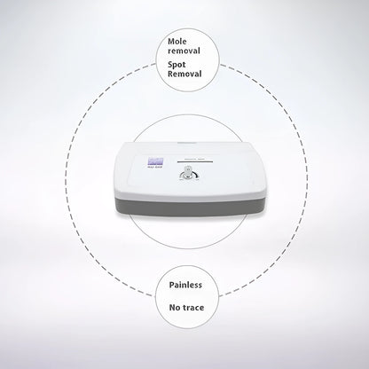 White commercial spot removal pen electronic beauty device for professional salon mole removal procedures