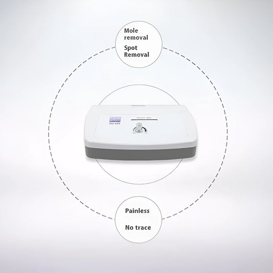White commercial spot removal pen electronic beauty device for professional salon mole removal procedures