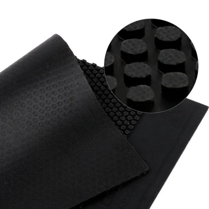 Table tennis racket rubber with small particle surface texture in black and red colour options