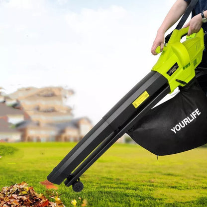 Youlefu Electric Leaf Blower Suction Machine with 3000W motor and 40L bag
