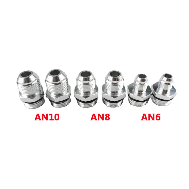 Aluminium petrol filter bracket in choice of six colours: black, silver, blue, red, gold, purple.