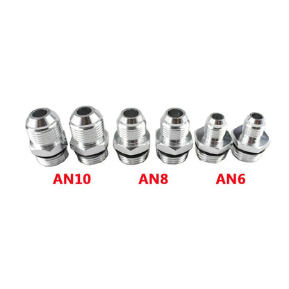 Aluminium petrol filter bracket in choice of six colours: black, silver, blue, red, gold, purple.