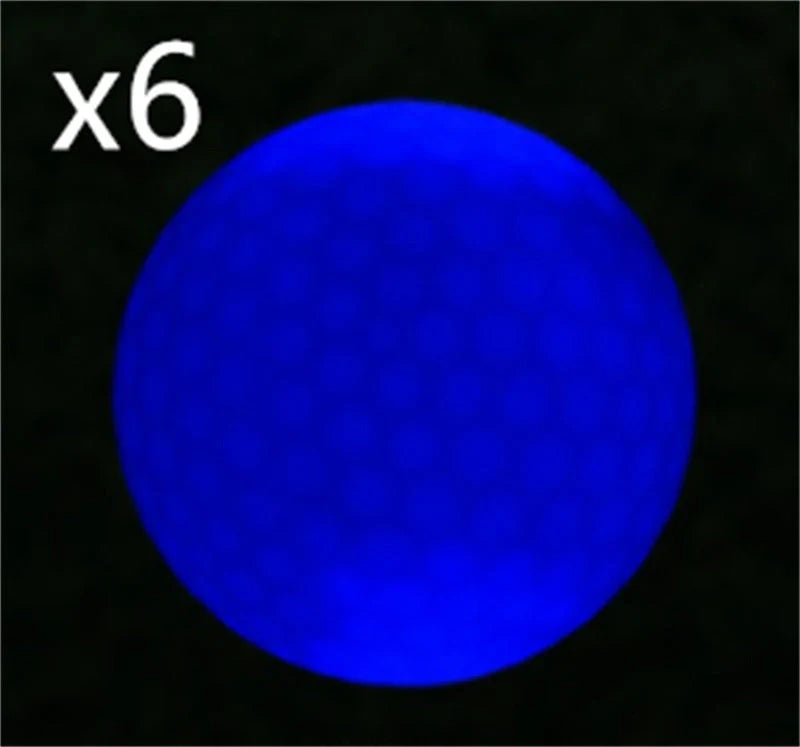 Bright LED Flashing Golf Ball for nighttime play, available in multiple colors.