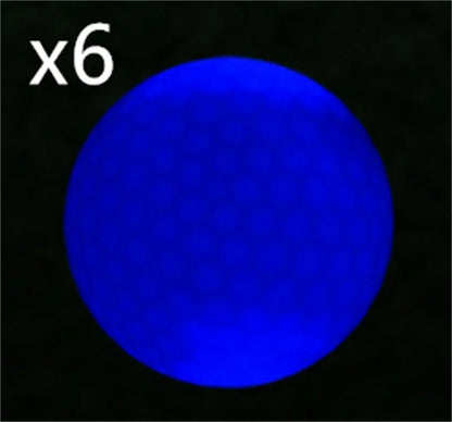 Bright LED Flashing Golf Ball for nighttime play, available in multiple colors.