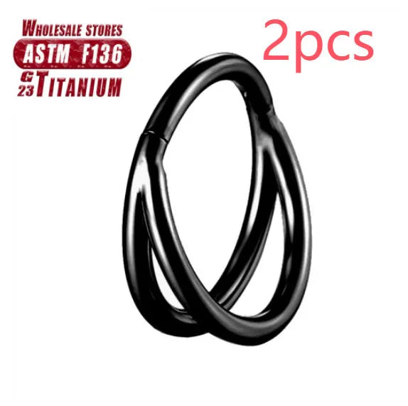 F136 Titanium Alloy Body Jewelry Nose Ring Piercing Ornament with Diamond Cut Finish available in Silver Gold Black Rose Gold and Colourful 1.2mm thickness in 6mm 8mm 10mm or 12mm lengths for a subtle or prominent look.
