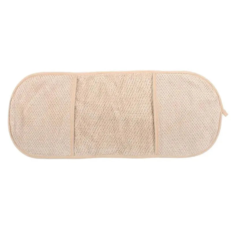 Pet super absorbent towel, 60 x 25 cm, pocket style scrub gloves for cats and dogs, in Beige Blue Green Pink White