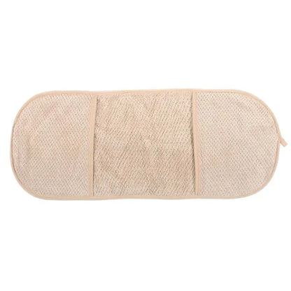 Pet super absorbent towel, 60 x 25 cm, pocket style scrub gloves for cats and dogs, in Beige Blue Green Pink White