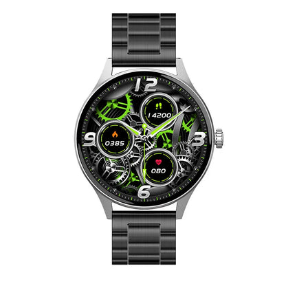 Smart watch for blood sugar monitoring with heart rate tracking on 1.43 inch AMOLED screen