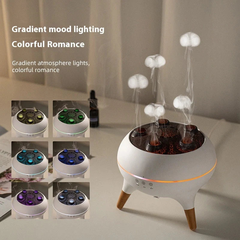 Aromatherapy Essential Oil Diffuser with Ultrasonic Cool Mist Humidifier for home decor and relaxation