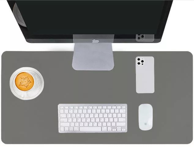 Waterproof oversized mouse pad with velvet bottom in various colors and sizes