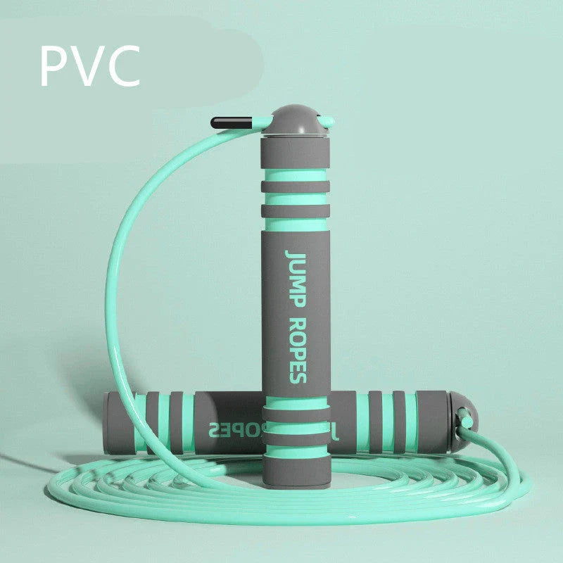 Adjustable jump rope with various color and style options, made with durable materials for an effective workout and weight loss.