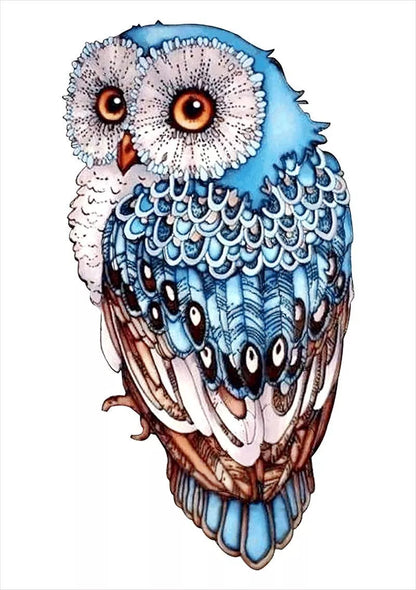 Animal Puzzle Craft Hub A3 Size Wooden Box for puzzle storage and organization