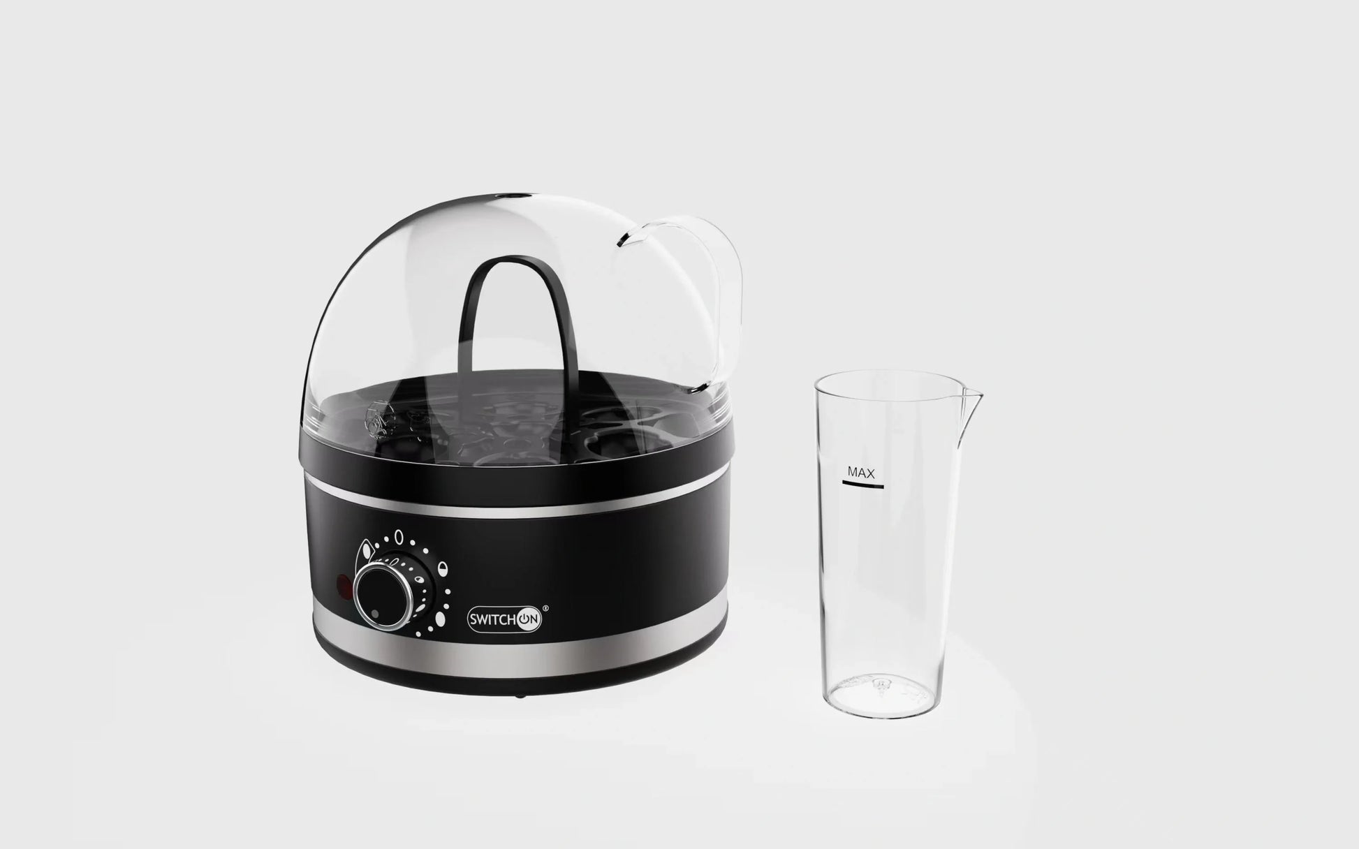 Compact 7-Egg Boiler with adjustable settings for perfect breakfasts
