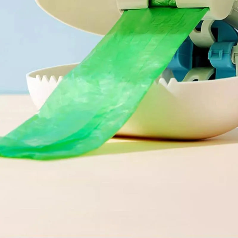 Cloud-shaped jaw dog pooper scooper in ABS plastic for outdoor pet waste cleanup