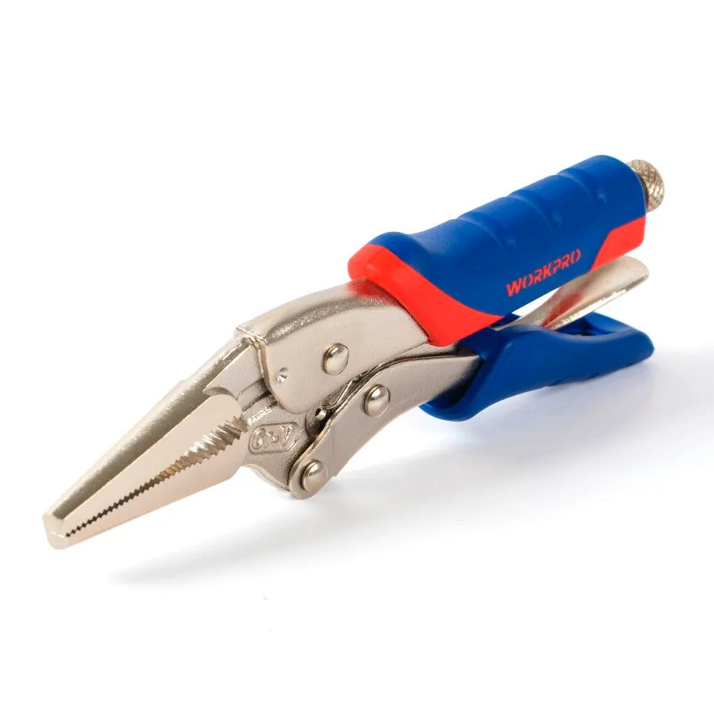 Curved pliers 7-inch chrome vanadium alloy steel, 180mm total length, 51mm maximum opening, model W031094