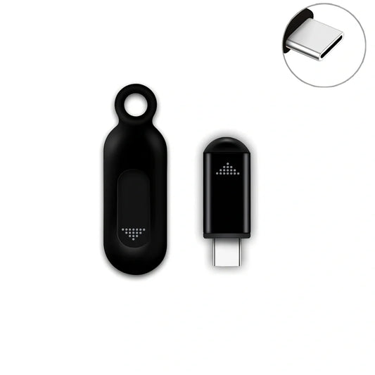 Black mobile phone infrared remote control measuring 42mm with TV and air conditioner learning capability