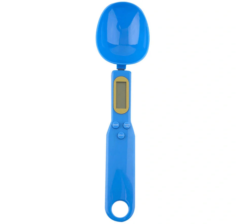 Versatile Kitchen Scale and Measuring Spoon Combo in various vibrant color options