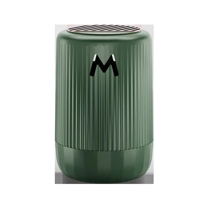 Solid car aromatherapy fragrance diffuser in compact 10 x 6 cm size for vehicle and indoor use