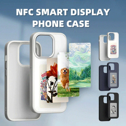 Personalized E-ink Phone Case with Vibrant Projection and Customizable Design