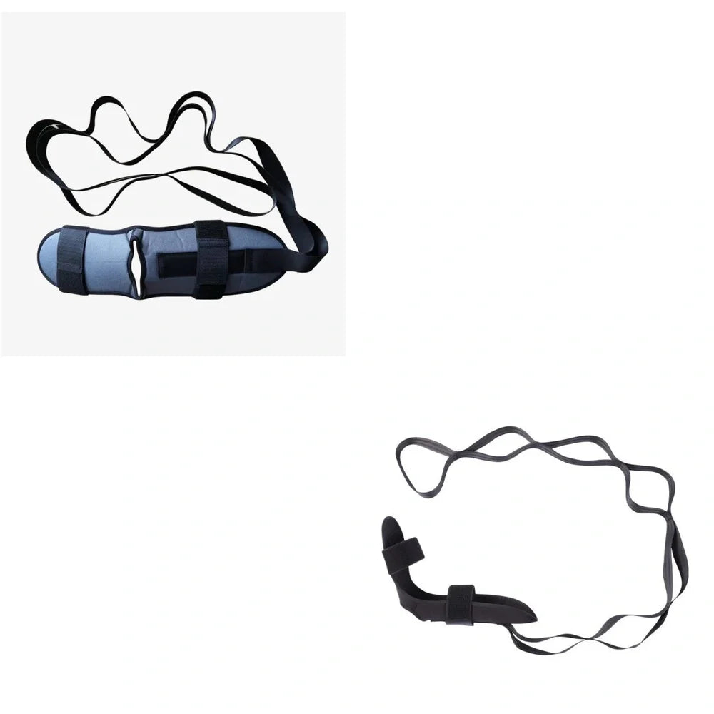 Fitness stretching belt for plantar fasciitis with 23cm length and multiple colour options