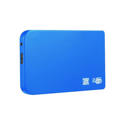 USB 3.0 solid state mobile hard disk with metal shell in black, blue, red, or silver colour