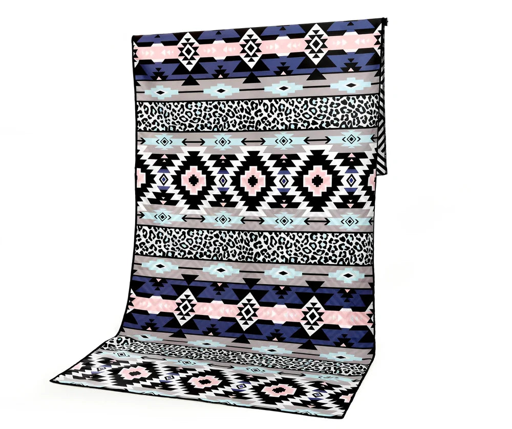 Superfine fibre beach towel in various colours, 175x75cm size, 280g lightweight for travel and outdoor sports