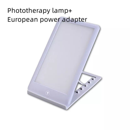 Solar Light Therapy Lamp with adjustable brightness settings for mood enhancement