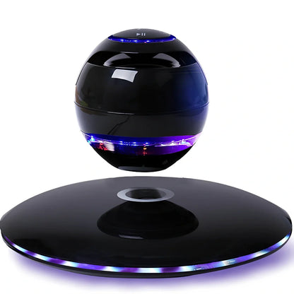 Black or white wireless Bluetooth speaker with 10m range and 3W output power