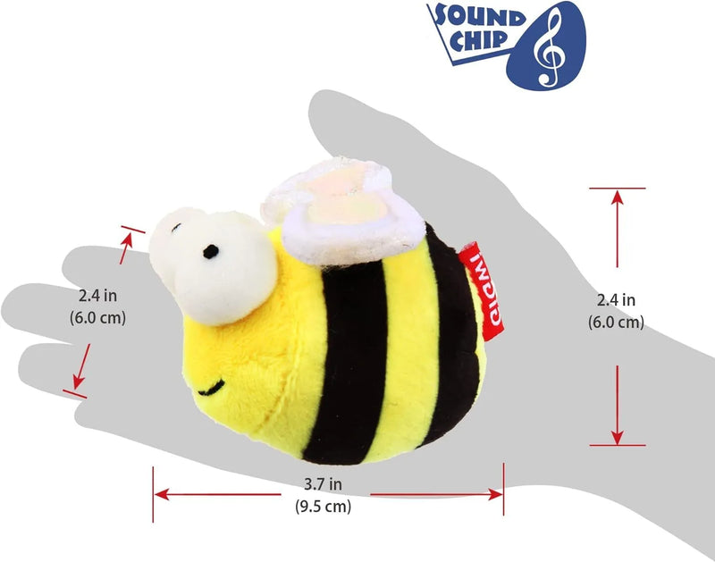 Chirpy Bee Sound Toy for Cats: Interactive Squeaking Cat Toy with Motion-Activated Realistic Bee Sounds to Stimulate Hunting Instincts and Reduce Boredom