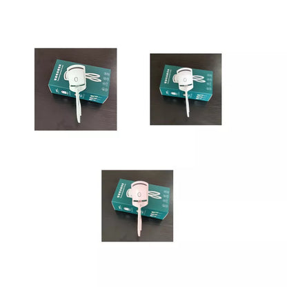 Electric Heating Eyelash Curler in white, pink, and green colors for safe, effective lash curling