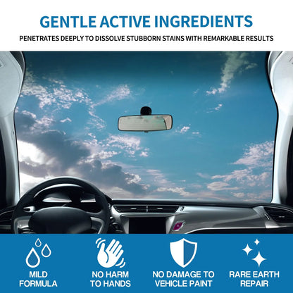 100ml car foam cleaning agent spray bottle for interior seat stain removal