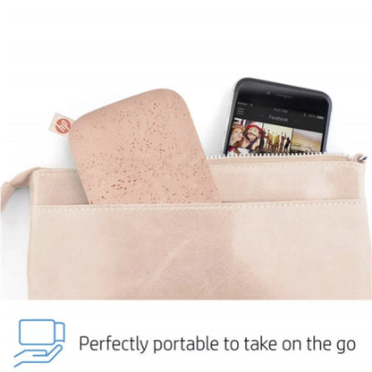 Bluetooth Photo and Pictures Pocket Printer in Goddess Pink, Pearl White, Bright Black