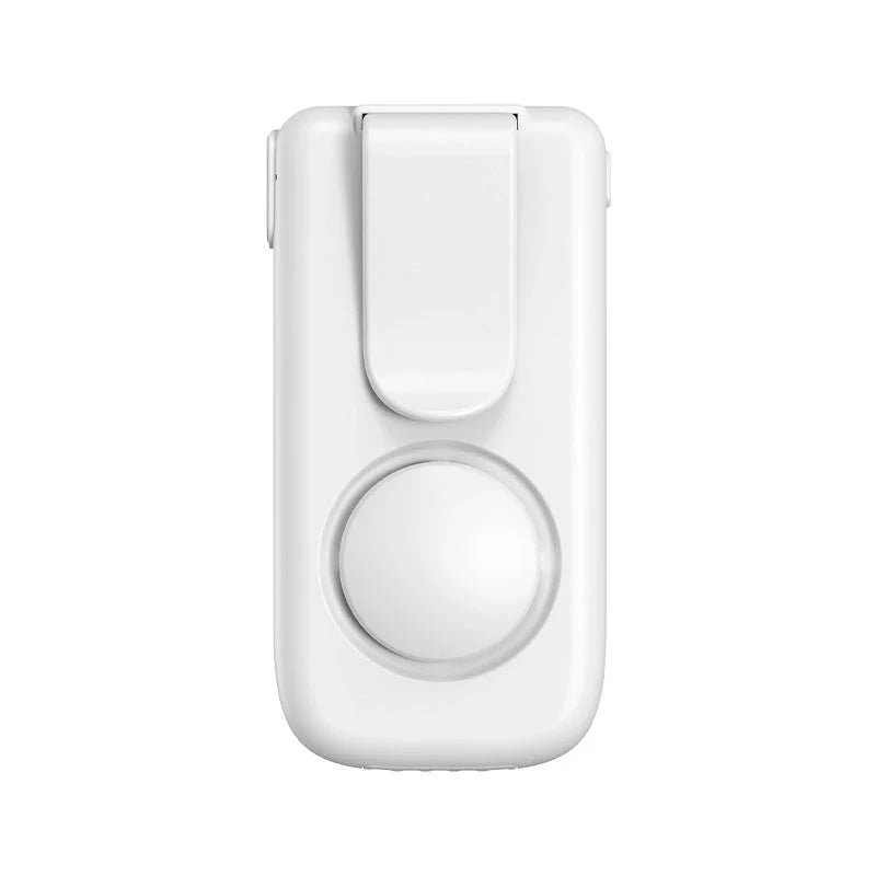 Mini portable mask fan with charging case for outdoor cooling