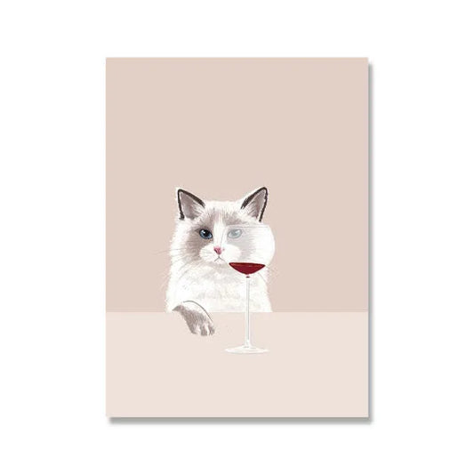 40x60cm canvas painting core with 0.5cm white edge border for modern bedroom wall art