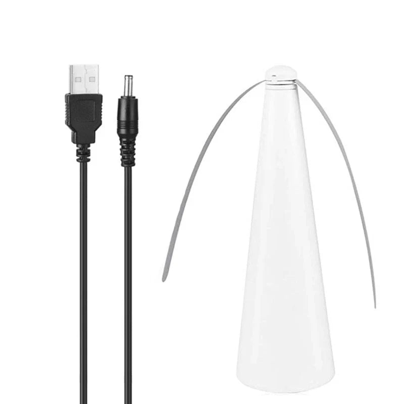 Multifunctional outdoor mosquito repellent fan with safety stop blades in various colors