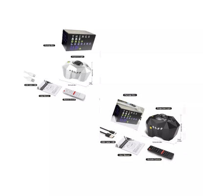 USB Water Pattern Bluetooth Music Ocean Star Projector Lamp with remote control