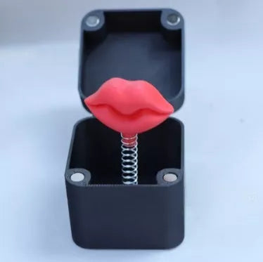 Middle Finger in a Box Christmas prank gift, 5x5x5cm, American style