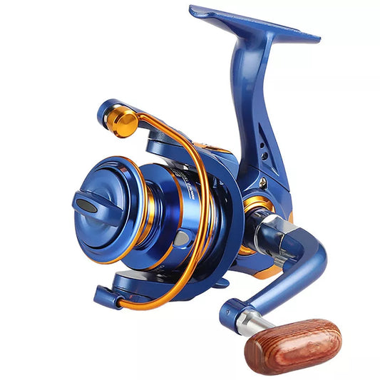 All-metal spinning fishing reel for telescopic rods, models BF1000 to BF7000
