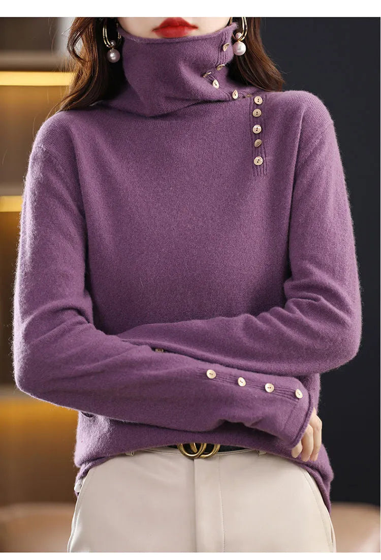Slim fit knitted shirt with 3D pattern in light camel colour, showing regular sleeves and 40cm length