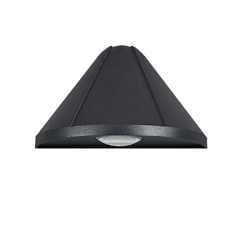 Black bird's nest design LED lamp with aluminium alloy shell for courtyard and bedroom lighting