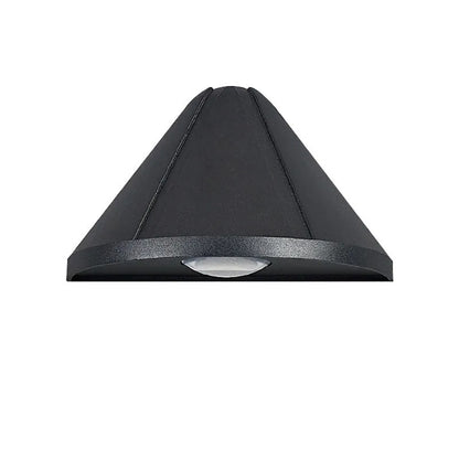 Black bird's nest design LED lamp with aluminium alloy shell for courtyard and bedroom lighting
