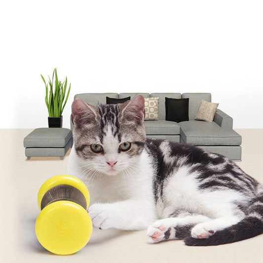 Magic Organ Corrugated Paper Wheel Cat Scratching Board in Fantastic Cat Scratch Wheel color