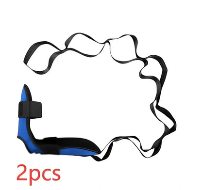 Fitness stretching belt for plantar fasciitis with 23cm length and multiple colour options