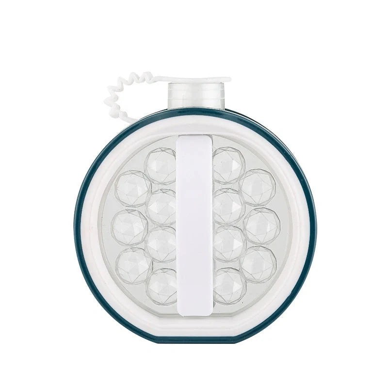 2-in-1 Portable Ice Bottle and Cold Kettle in light gray and blue colors